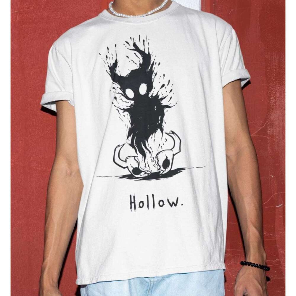 Hollow Knight Ink Art Tee, Brush Stroke Game Shirt